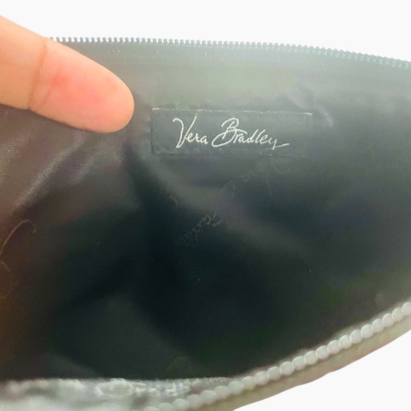 Vera Bradley RED Herringbone WRISTLET RARE RETIRED LIMITED EDITION - Picture 3 of 8